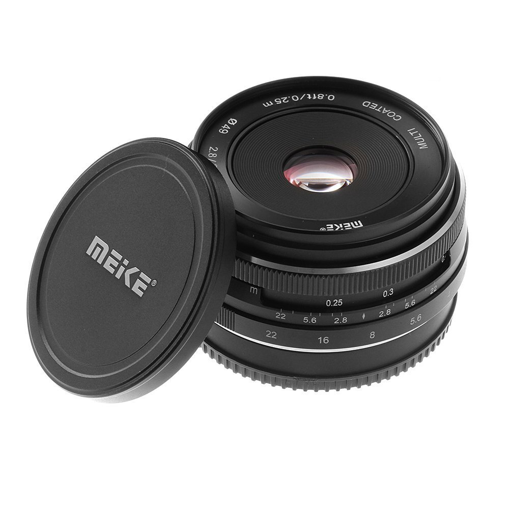 Meike 28mm F2.8 APS-C MF Lens for Canon Sony Fuji Olympus
