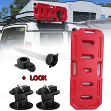 20L Can Emergency Backup Tank 5 Gallon Fuel Gas Gasoline Container  Lock Holder