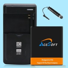 3in1 3770mAh Replacement Battery Travel Charger for Motorola Moto E5 Play XT1921