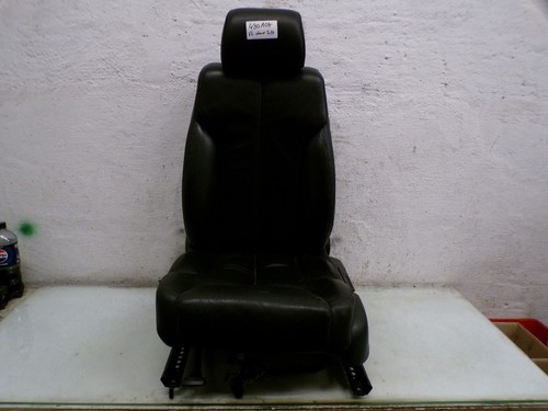 Sitz Leder VW Passat 3C Fahrersitz Vorne Links Ledersitz Schwarz 480A08