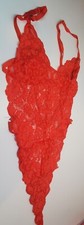 Bodysuit HAH Chase HahRound Body Suit Blood Orange Small