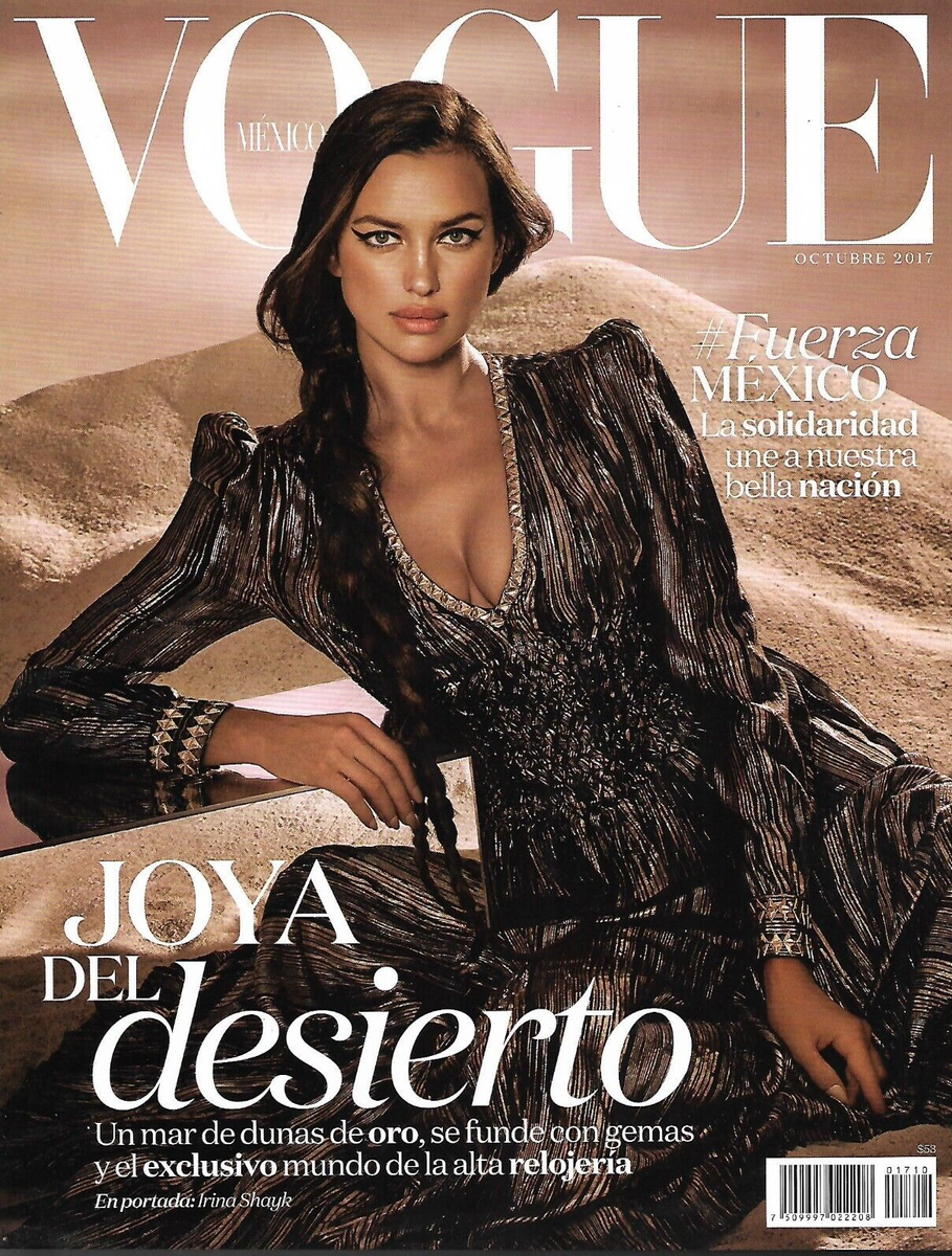 女性情報誌 Vogue Mexico Magazine October 2021 No.2 IRINA SHAYK VOGUE MEXICAN MAGAZINE MEXICO SPANISH OCTOBER 2017 | eBay