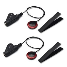 2Pcs Piezo Contact Microphone Pickup for Guitar Ukulele Violin Mandolin Banjo