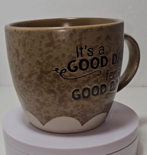 It's a GOOD DAY for a GOOD DAY tazza gres 16 oz foglia fagiolo Boston magazzino - Foto 6 di 9