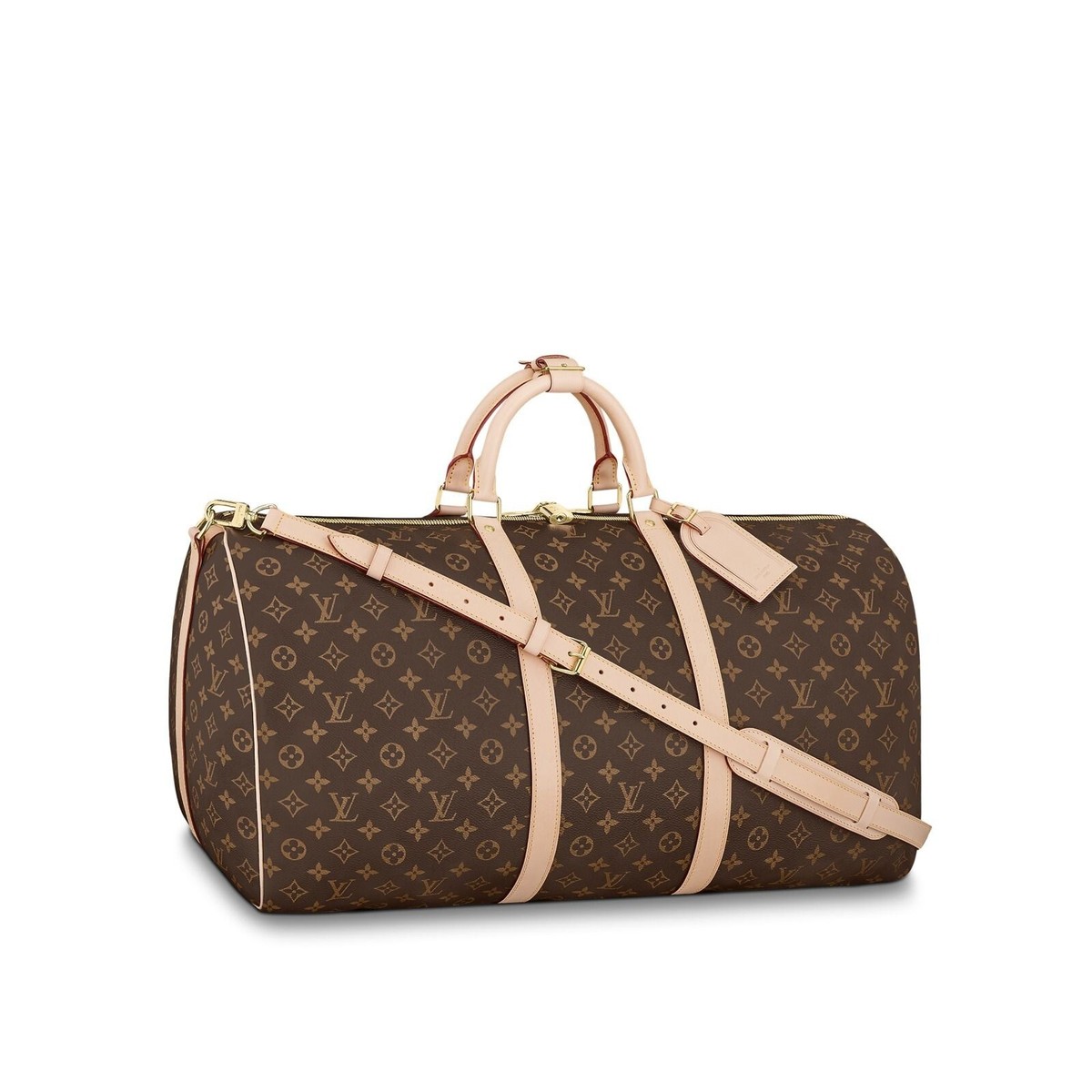 New Louis Vuitton Keepall Bandouliere 60 Monogram Travel Bag | eBay