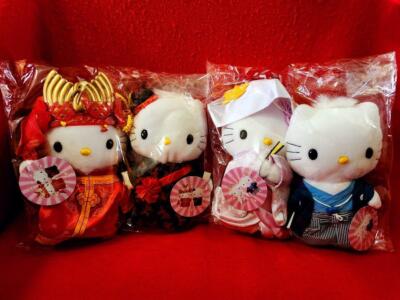 Sanrio Plush lot set 4 Hello Kitty Dear Daniel Wedding Size: Approx. 23cm