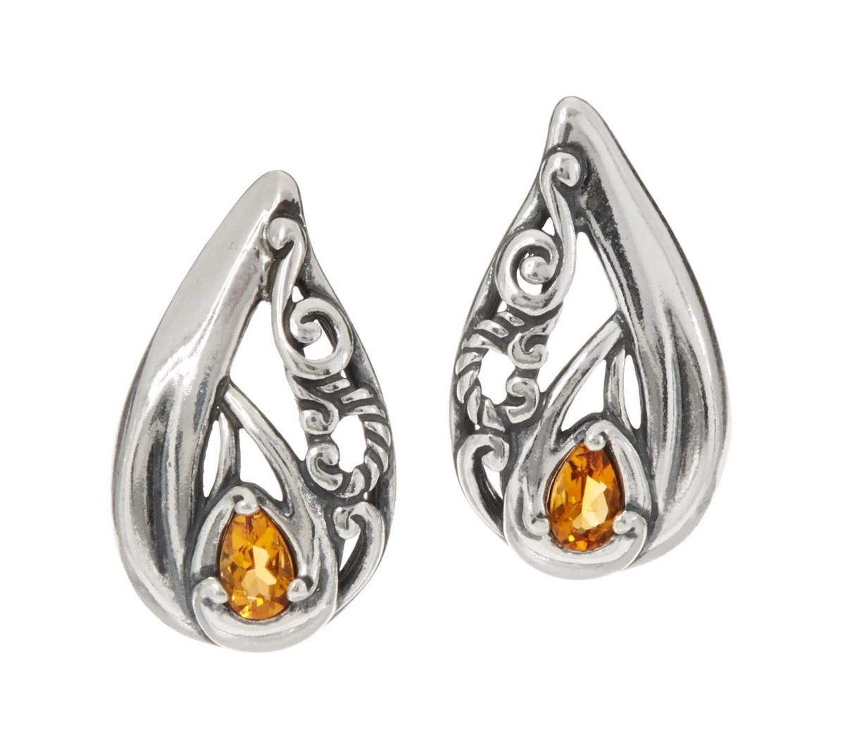 Qvc carolyn pollack earrings clearance