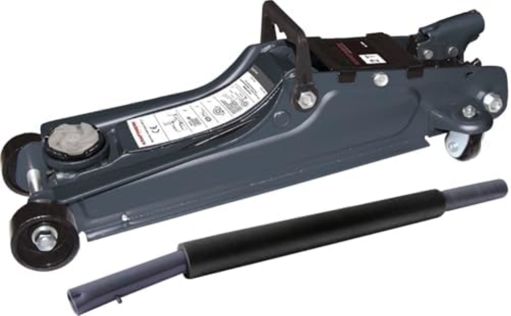 Kraftwerk 38110 - Cric meccanico a carrello, carico massimo 2 tonnellate