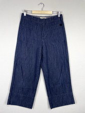 'S Max Mara Blue Denim Straight Comfort Stretch Women's Jeans