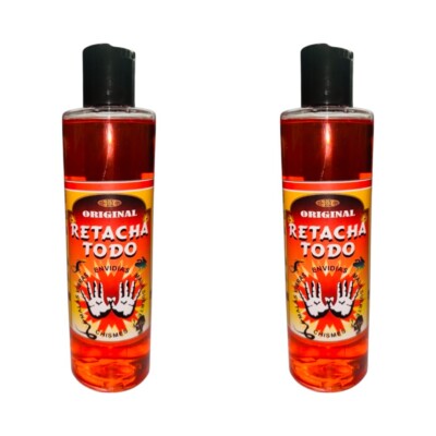 2PACK Retacha Todo Agua Espiritual Contra Envidia, Mala Suerte, Malas Vibra 16oz