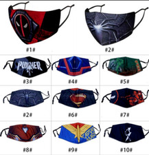 New Superhero Marvel Series Adult Mask Cool Design Adjustable Free Ship
