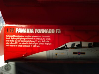 Airfix Starter Set - Panavia Tornado F3 - 68 Pièces - Échelle 1/72 - Débutant - Colle + Peintures Incluses