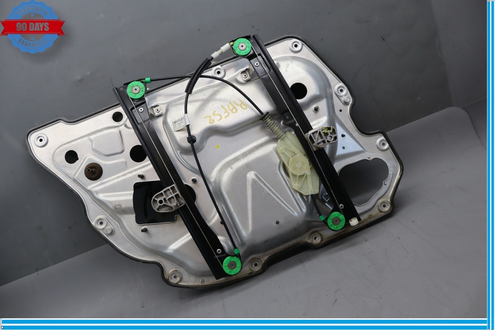 06-12 Bentley Continental Flying Spur Rear Right Side Door Window Regulator Oem