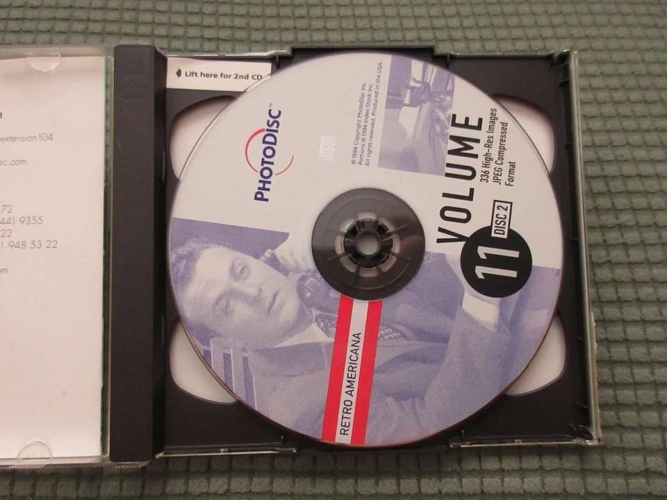 PhotoDisc ~ Retro Americana ~ Volume 11 ~ CD Royalty-Free Stock Photos NICE - Image 2 of 4