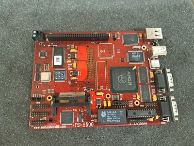 New, ECS, TS-5500, 133MHZ PC-COMPATIBLE FANLESS EMBEDDED COMPUTER