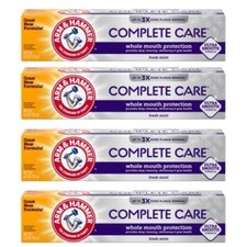4 Pack Arm & Hammer Complete Care Toothpaste Fresh Mint 6Oz Each 1.11 per gallon