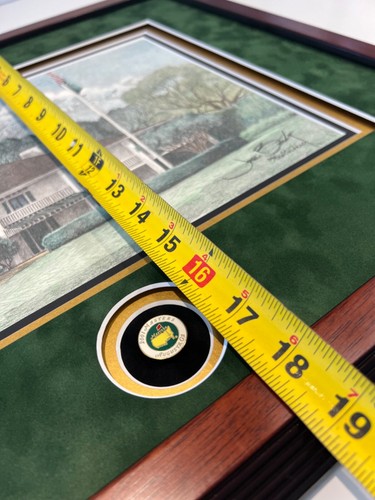 Augusta National The Masters PGA Hand Colored Framed Limited-Edition Print - Picture 22 of 24