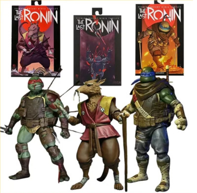 NECA THE LAST RONIN Figuren Splinter Raphael Leonardo TMNT Turtles Sammlung