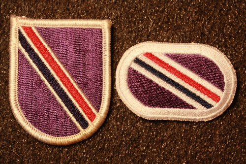 Departamento de Defensa Conjunta Agencia de Operaciones Especiales Boina Insignia Flash Fuerzas Aerotransportadas Paracaídas - Imagen 5 de 6