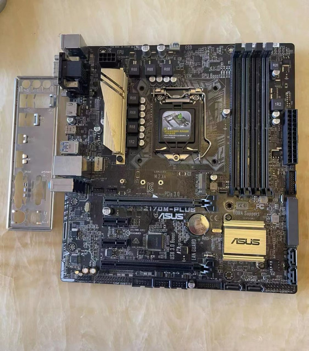 Gigabyte GA-Z170M-PLUS LGA1151 Desktop Motherboard Intel Z170 DDR4 Mainboard