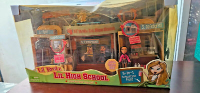 Lil Bratz Lycée Et Scolaire - Playset Complet Neuf Sous Blister - Cadeau Idéal Pour Enfants