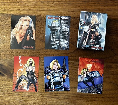 Barb Wire Complete 72 Card Base Set 1996