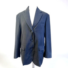 Everlane Blazer Retro Type Oversized Lined Minimalist Capsule Women Black Size 2