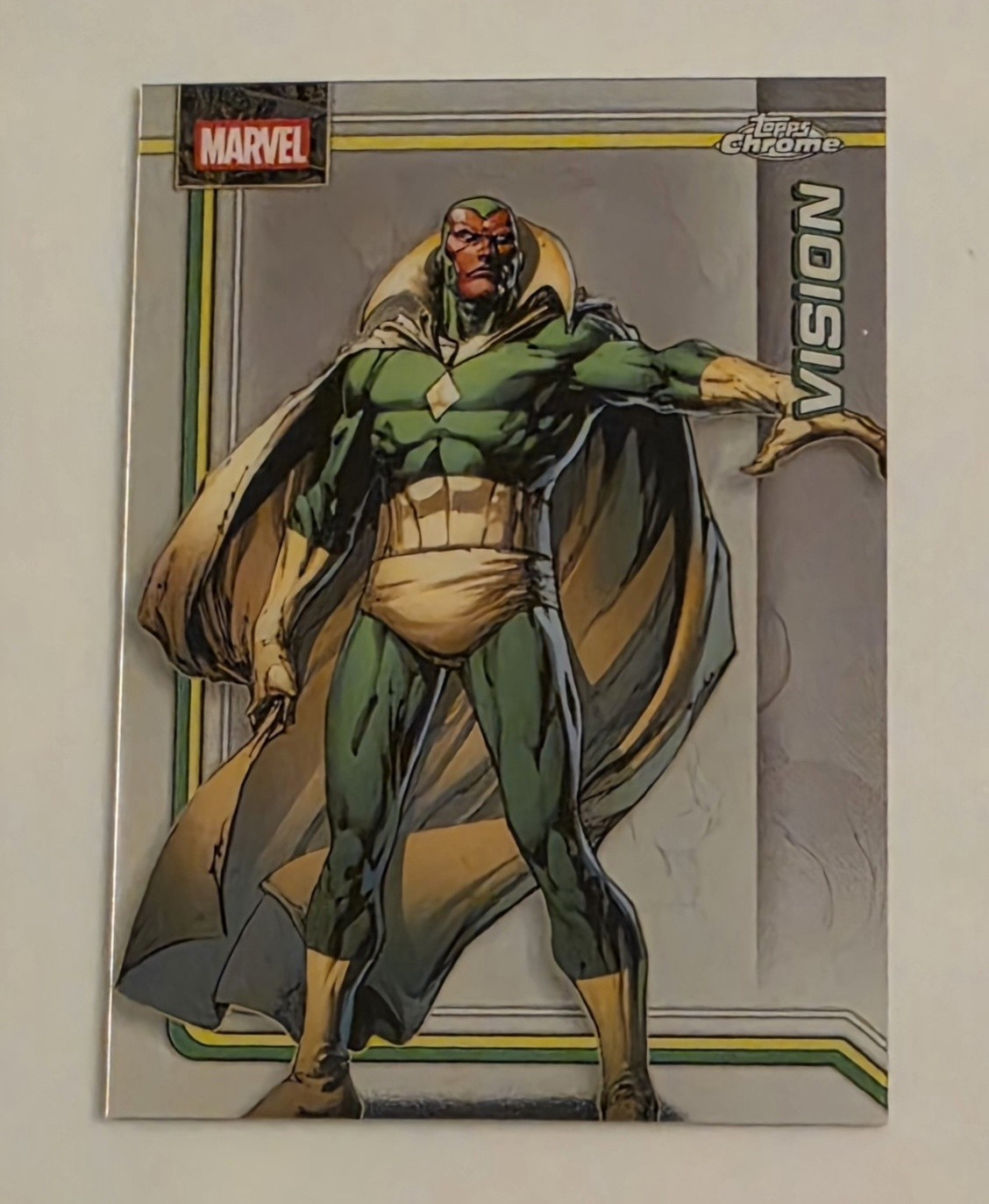 Topps Chrome Marvel 2026 Vision Base Card #190