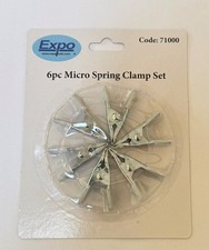 6 Piece Micro Clamp Set