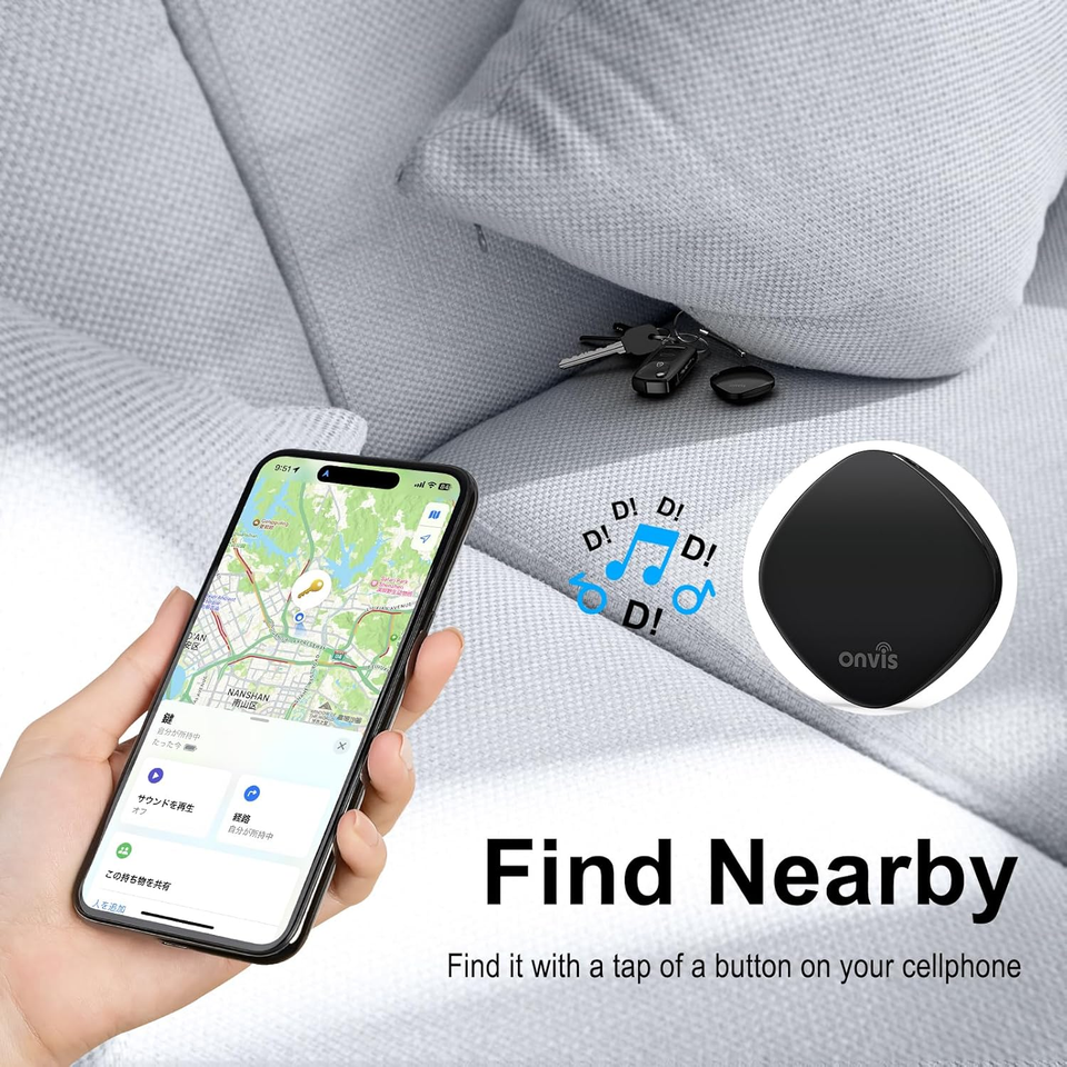 Tracker Bluetooth Per Trovare Oggetti - Compatibile Con App "Dov'è", Per Chiavi, Bagagli, Borse