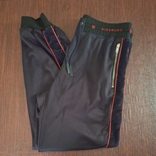 Vintage Givenchy Poly Blend Joggers Sweat Pants - Black Track size XXL