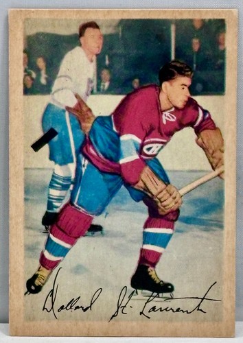 Dollard St. Laurent #23 1953 Parkhurst card