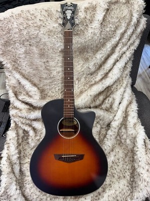 D'Angelico Premier Gramercy LS Acoustic-Electric Guitar - Satin Vintage Sunburst