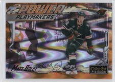 2024-25 O-Pee-Chee Platinum Power Playmakers Orange Ray 15/15 Matt Boldy 16fy