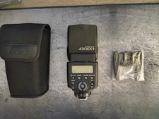 Canon Speedlite 430EX II Flash Hot Shoes Mount with Pouch and Stand