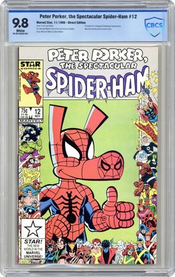 Peter Porker Der Spektakuläre Spider-Ham #12D CBCS 9.8 1986 20-0C103CA-007