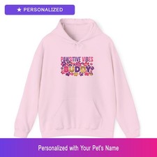 Custom Yorkshire Terrier Yorkie Paw Print Hoodie Personalized Pet Easter Gift