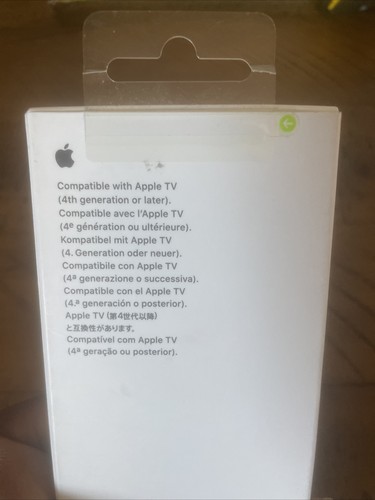 Neu Original Schwarz Apple TV Siri 4. Generation Fernbedienung A1962 MQGD2LL/A - Bild 10 von 18
