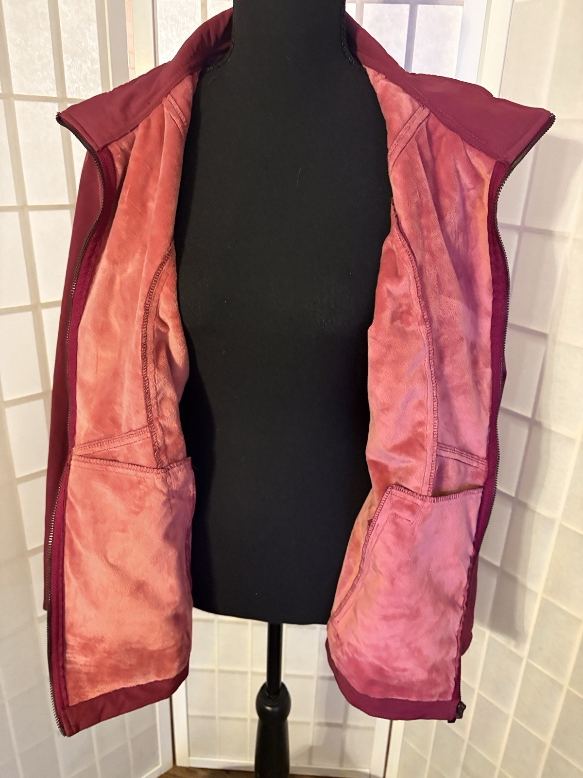 SWISS TECH Wine Soft Shell Light Jacket Full Zip … - image 5