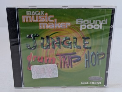 Magix Music Maker Sound Pool Jungle Triphop Drum'n'Bass New Sealed PC CD-ROM