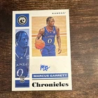 Panini 2021-22 Chronicles Draft Picks RC Auto Marcus Garrett #CR-MGA
