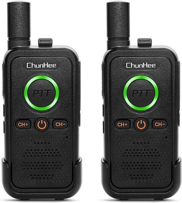 ChunHee Walkie Talkie/Wireless Intercom System for Home, 3300ft Range(Pack of 2)
