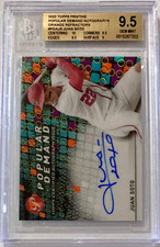 2022 Topps Pristine Juan Soto REFRACTOR ORANGE /25 AUTO BGS 9.5 GEM MINT