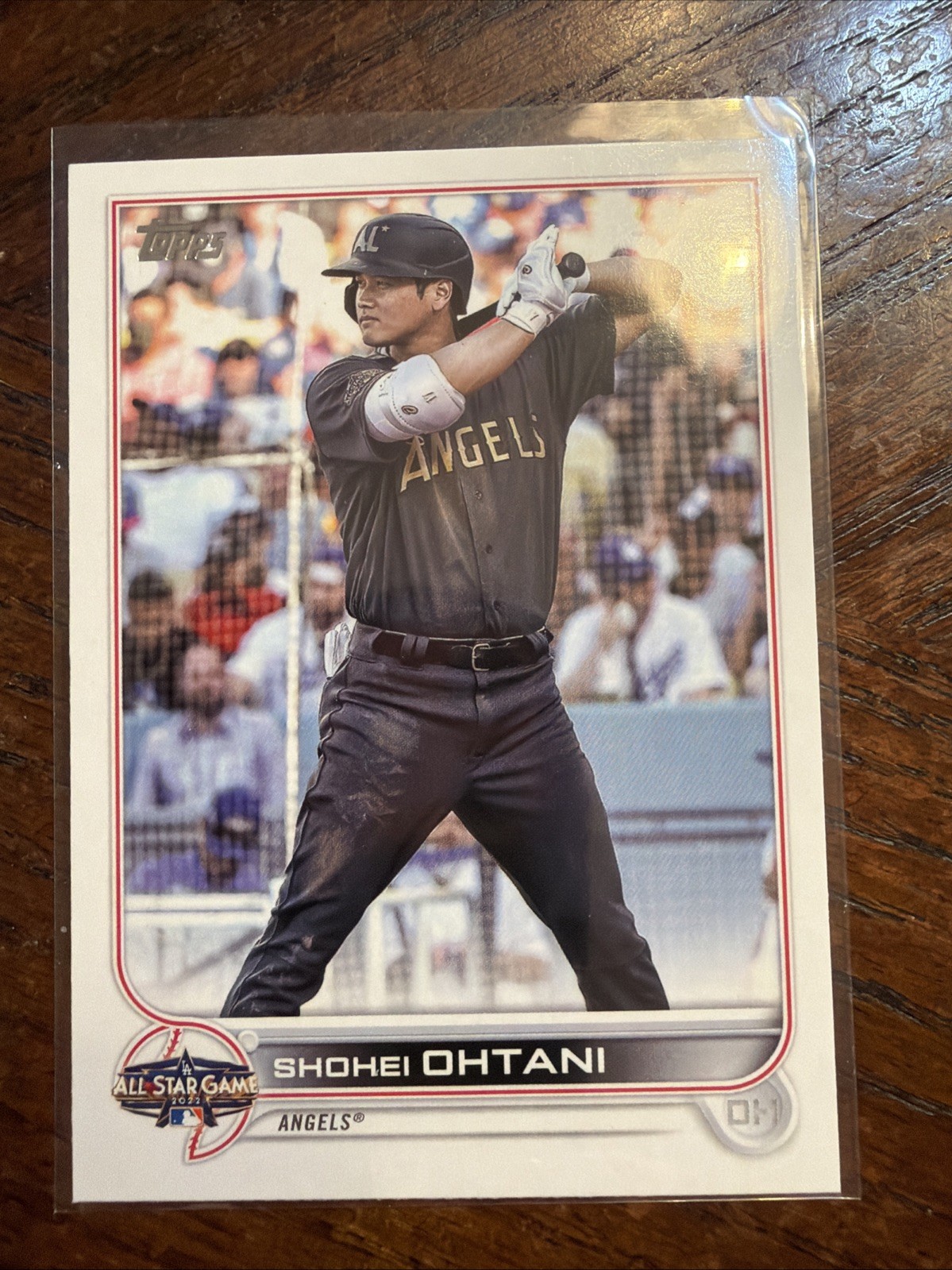 2021 TOPPS UPDATE 2022 MLB ALL-STAR GAME SHOHEI OHTANI LOS ANGELES ANGELS #ASG-4