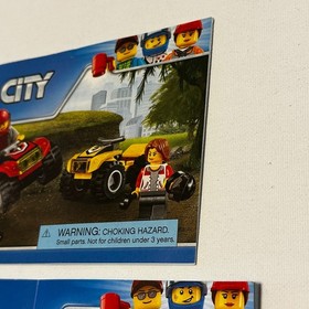 LEGO CITY ATV Race Team 60148 Instruction Booklet - Manual Only