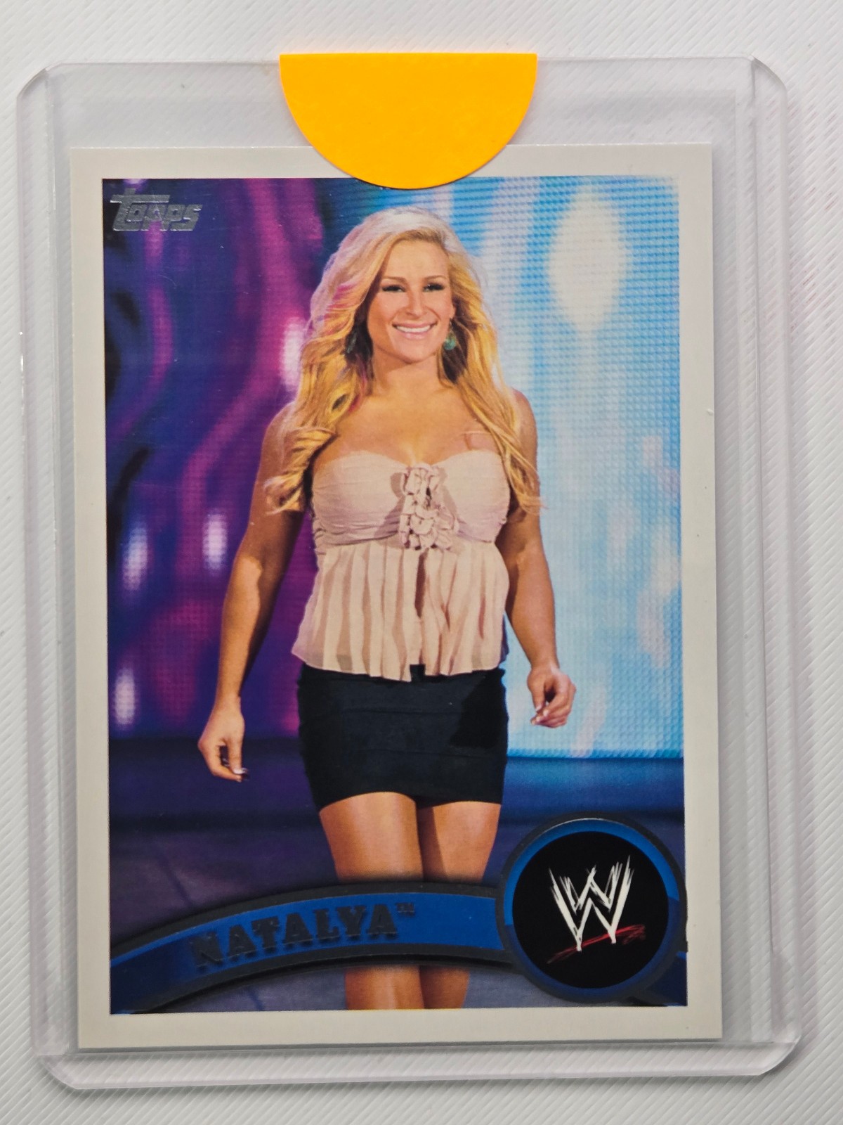 Natalya 2011 Topps WWE Smackdown #6 Base Trading Card