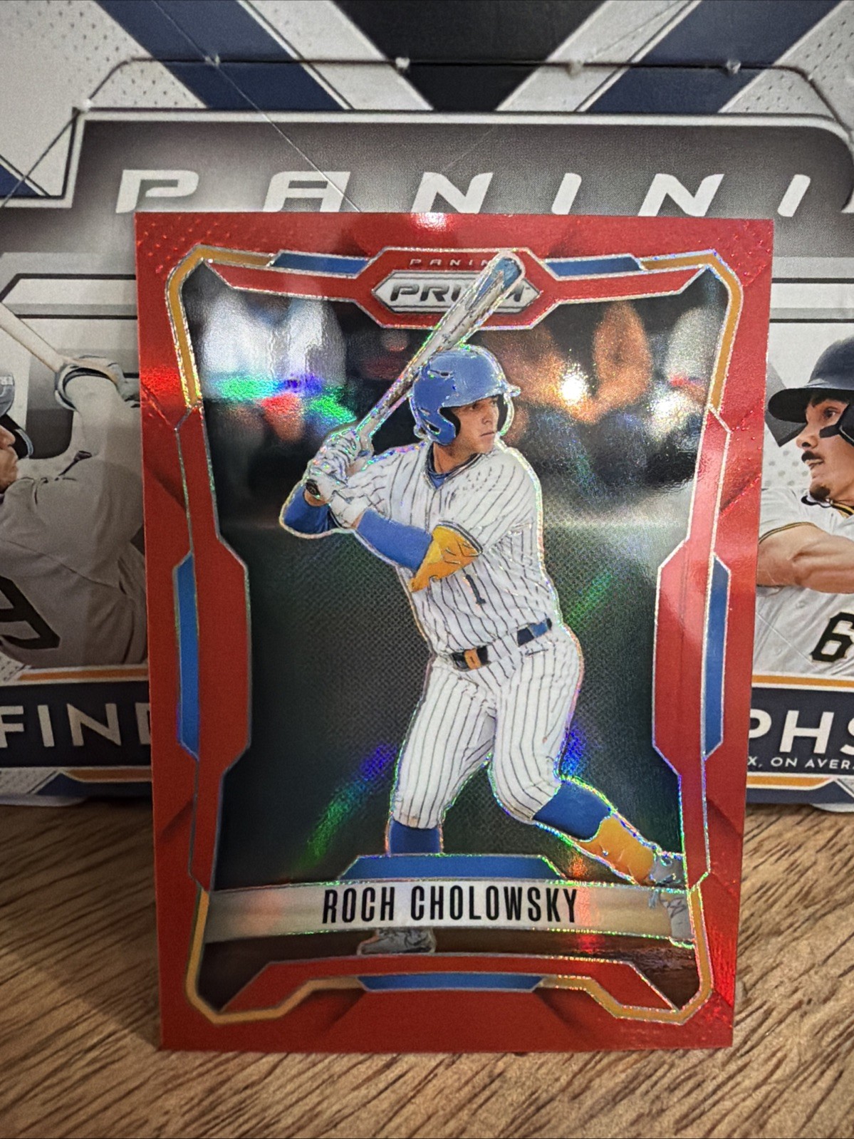 2026 Prizm Roch Cholowsky 113/299 Red Prizm Chicago White Sox #1 Draft Pick