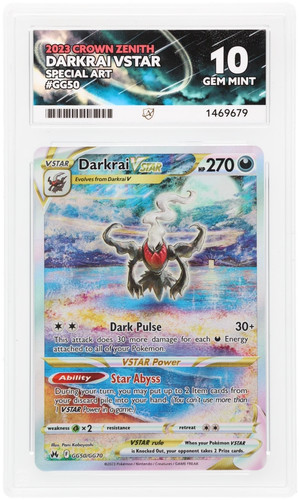 Darkrai VSTAR graded ACE 10 for sale on eBay