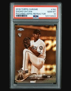2018 Topps Chrome Shohei Ohtani Psa 10 | eBay