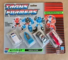 Vintage Transformers G1 MicroMaster Autobot Rescue Patrol 1988 New w Card Hasbro